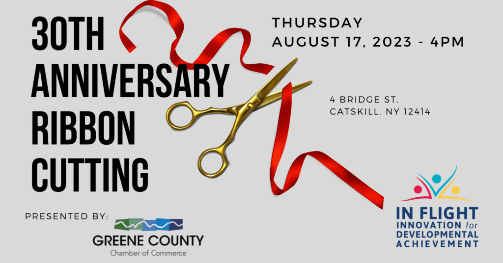 30th Anniversary Ribbon Cutting - In Flight, Inc.