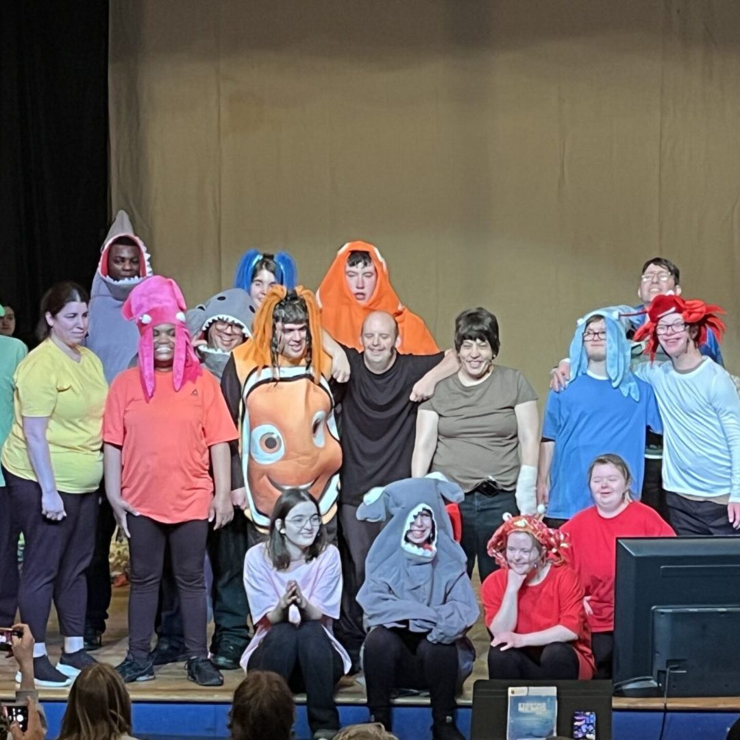 All Abilities SRO PLUS cast photo for their performance of Finding Nemo Jr.
